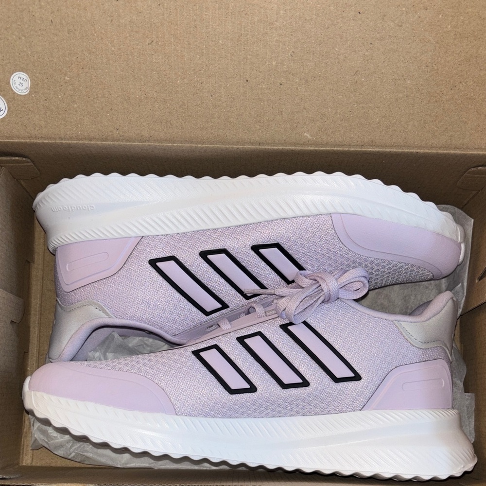 NEW Adidas purple cloud foam running sneakers